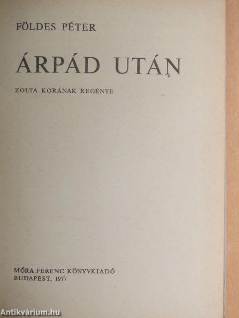 Árpád után