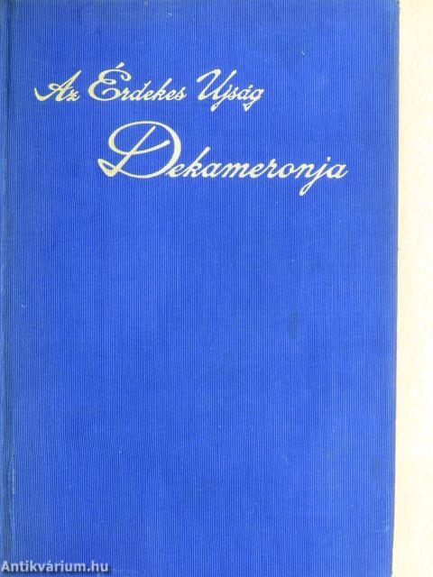 Az Érdekes Ujság Dekameronja III. (töredék)
