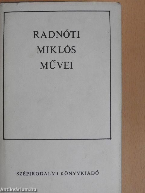 Radnóti Miklós művei