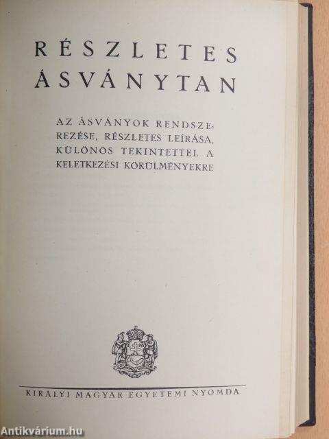 Ásványtan I-II.