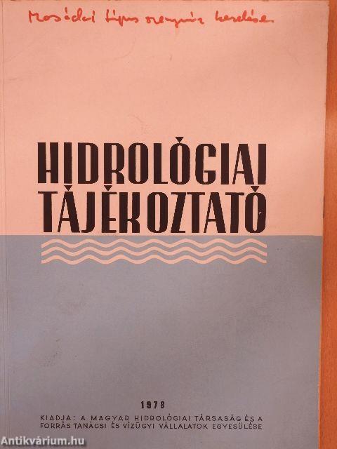 Hidrológiai Tájékoztató 1978.