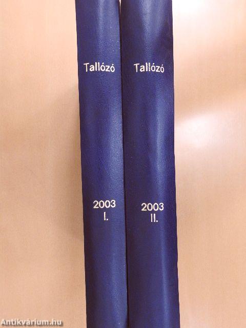 Tallózó 2001-2004. (vegyes számok) I-II. (31 db)