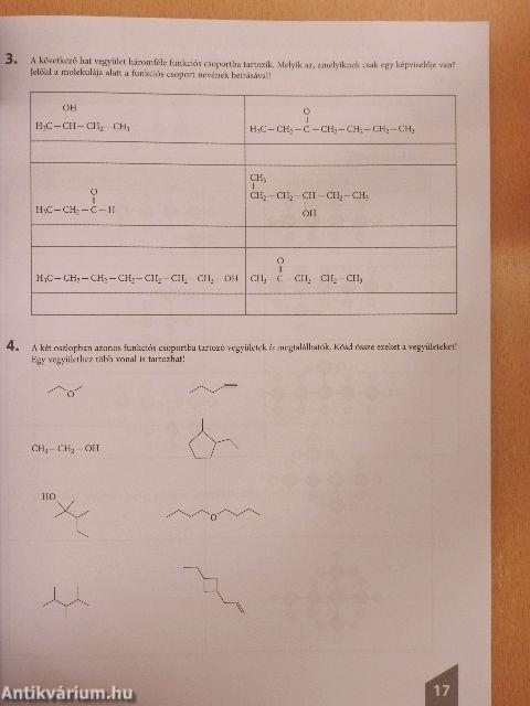 Kémia munkafüzet 10.