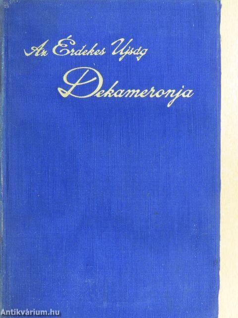 Az Érdekes Ujság Dekameronja II. (töredék)