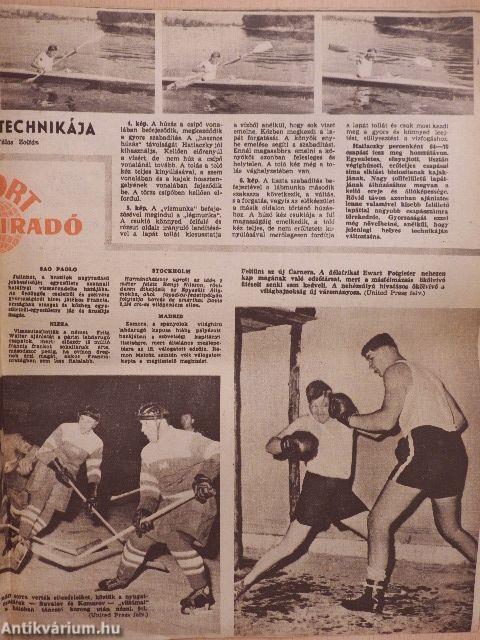 Képes Sport 1954. november 2.