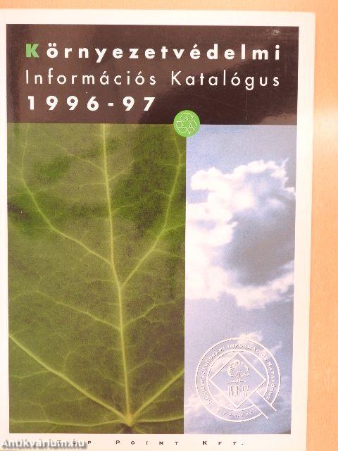 Környezetvédelmi Információs Katalógus 1996-97