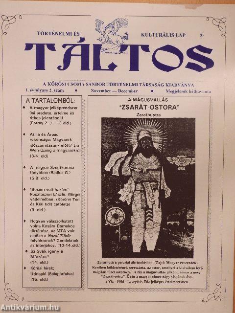 Táltos 1991. november-december