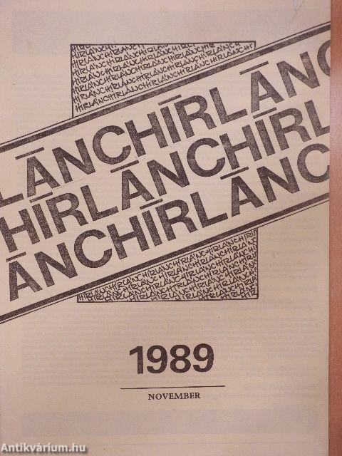Hírlánc 1989. november