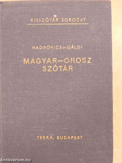 Magyar-orosz szótár