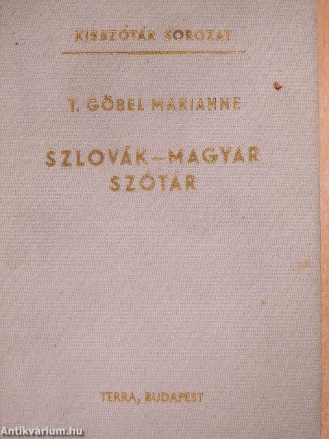 Szlovák-magyar szótár