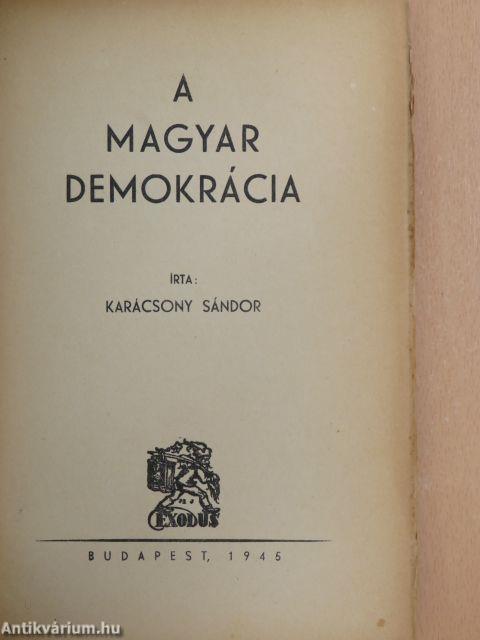 A magyar demokrácia