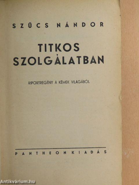 Titkos szolgálatban