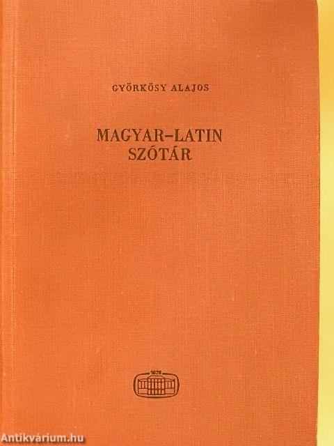 Magyar-latin szótár