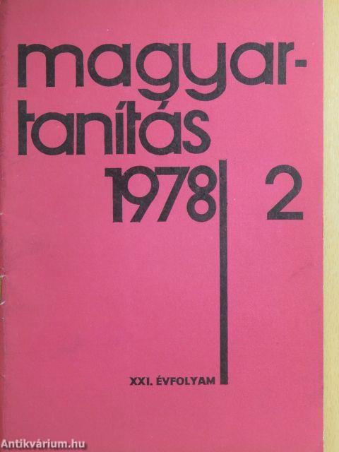 Magyartanítás 1978/2.