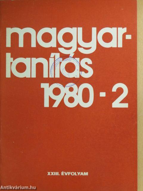 Magyartanítás 1980/2.