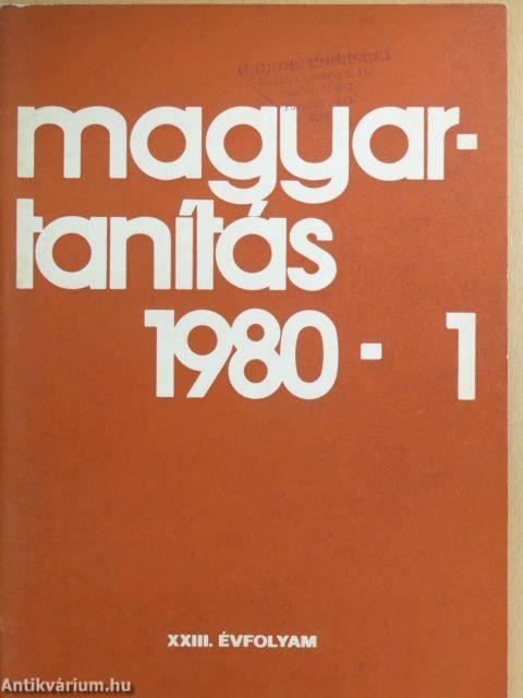 Magyartanítás 1980/1.