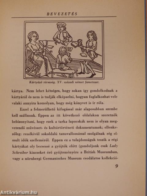 Régi játékkártyák