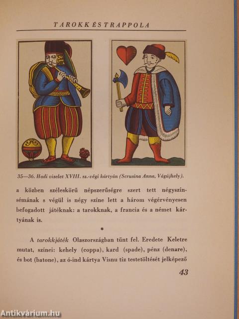 Régi játékkártyák