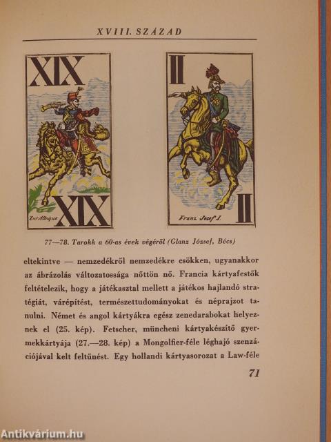 Régi játékkártyák