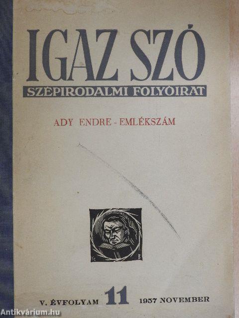 Igaz Szó 1957. november