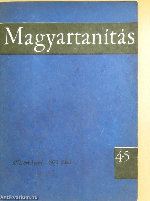 Magyartanítás 1973. július