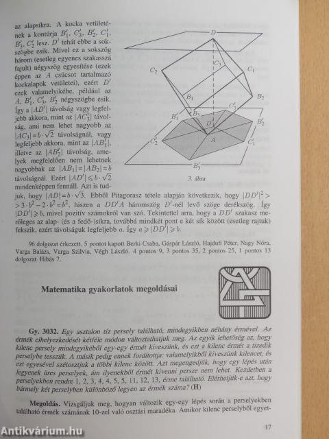 Középiskolai Matematikai és Fizikai lapok 1997. január-december