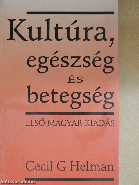 Kultúra, egészség és betegség