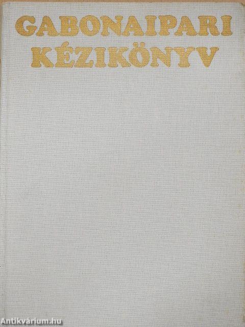 Gabonaipari kézikönyv