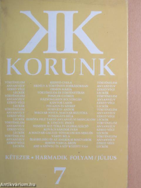 Korunk 2000. július