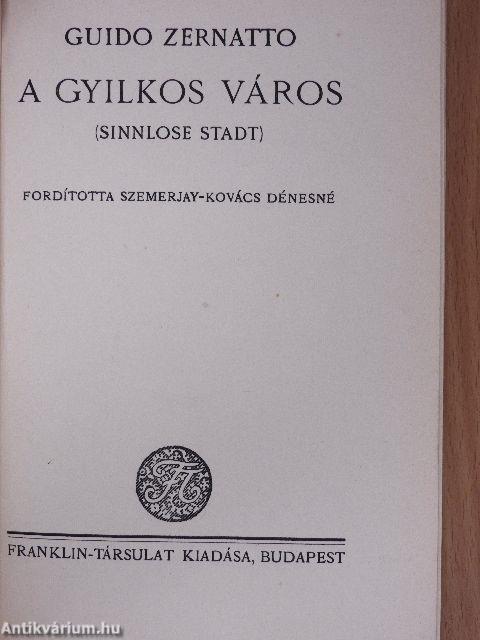 A gyilkos város