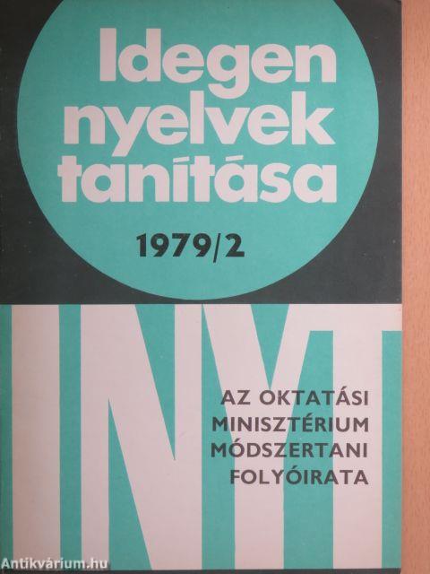 Idegen nyelvek tanítása 1979/2.