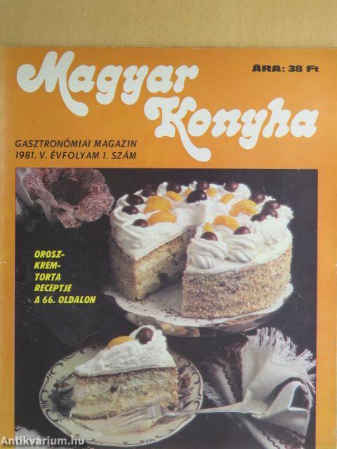 Magyar Konyha 1981/1-4.