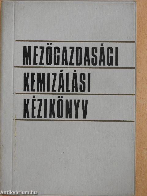 Mezőgazdasági kemizálási kézikönyv