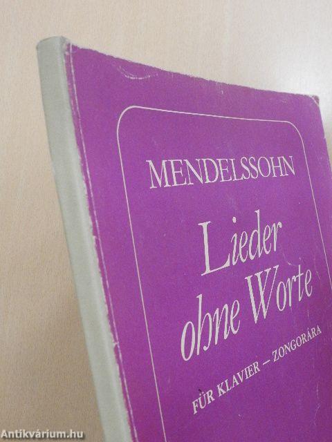 Lieder ohne worte