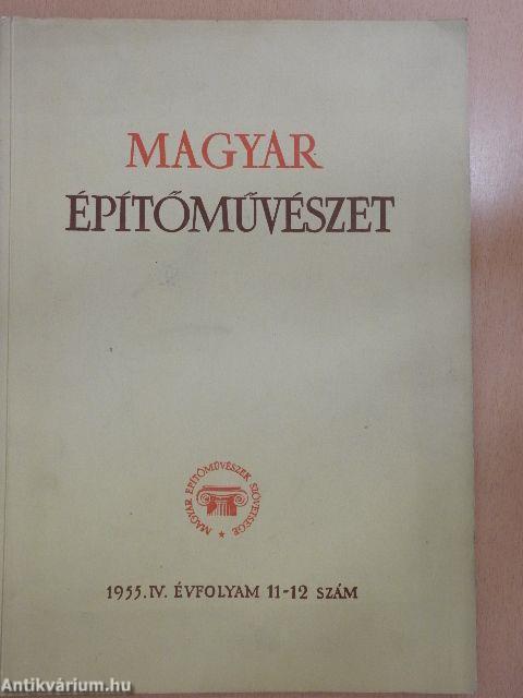 Magyar Építőművészet 1955/11-12.