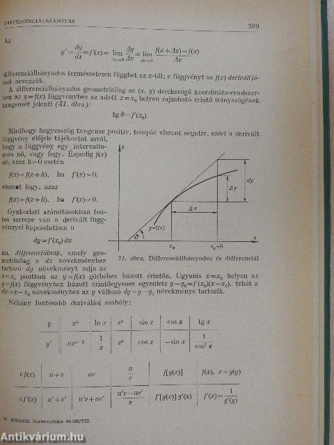 Műszaki matematika VII.