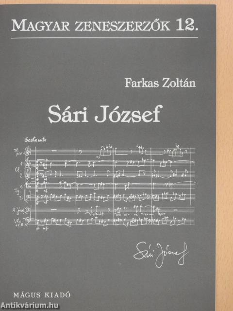 Sári József (dedikált példány)