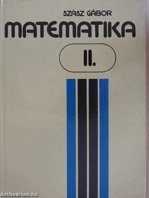 Matematika II.