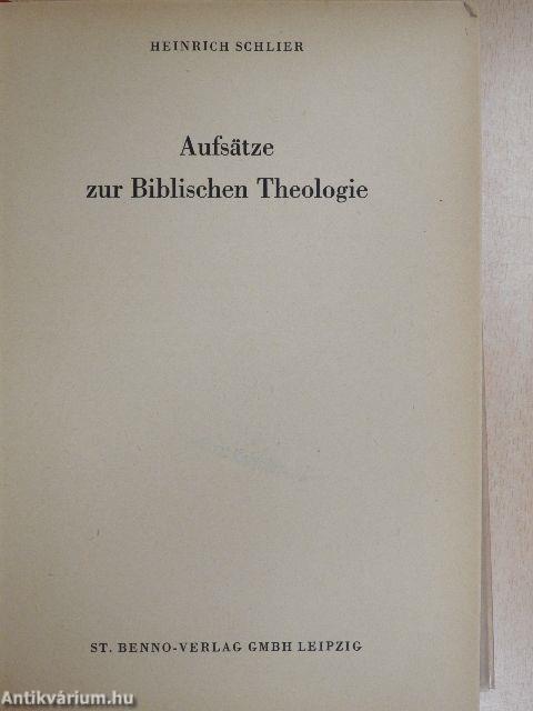 Aufsätze zur Biblischen Theologie