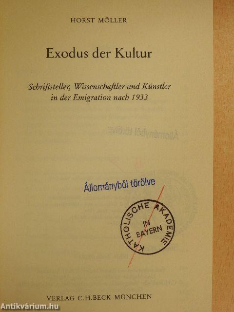 Exodus der Kultur