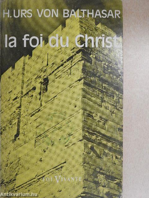 La foi du Christ