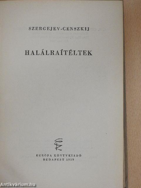 Halálraítéltek