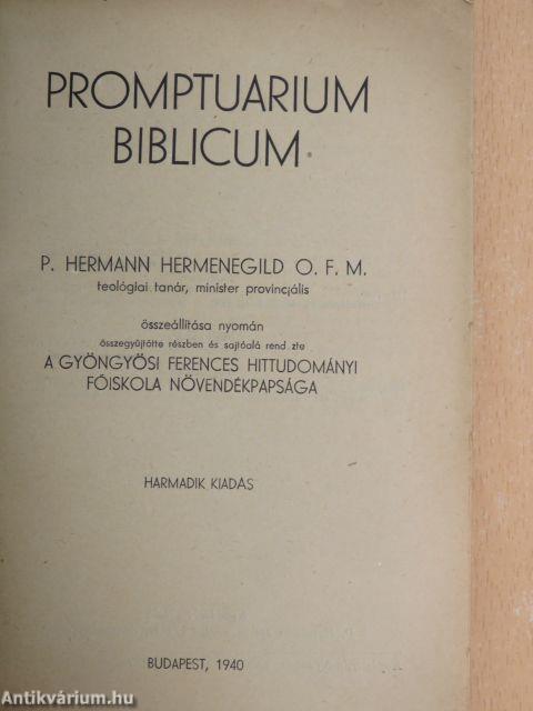 Promptuarium biblicum