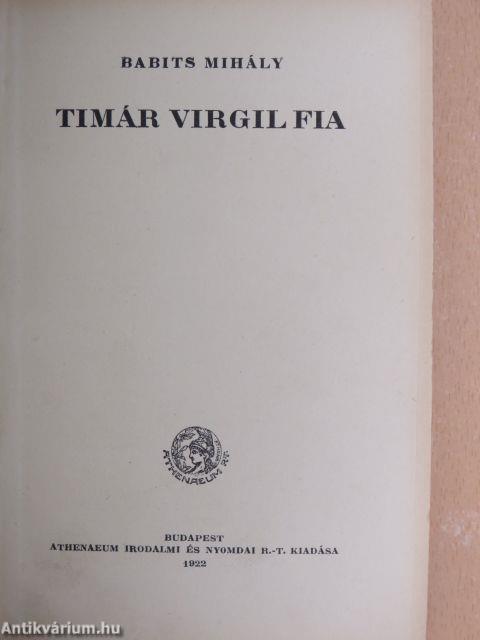 Timár Virgil fia