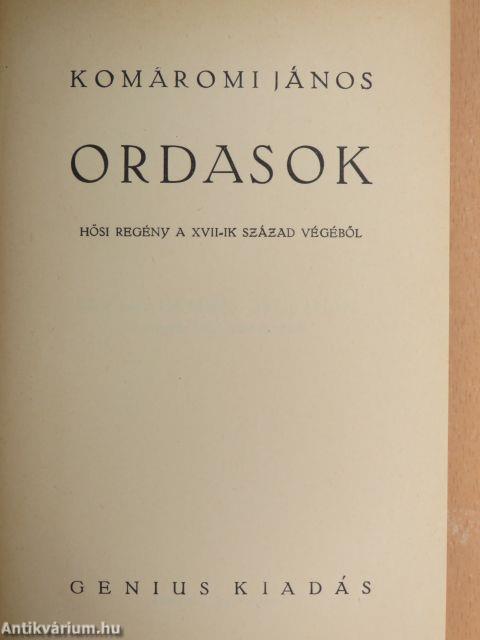 Ordasok