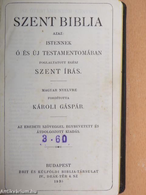 Szent Biblia