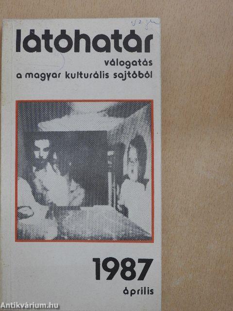 Látóhatár 1987. április