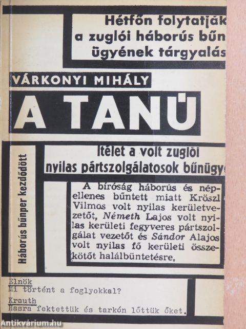 A tanú