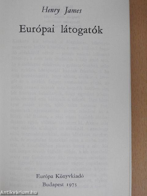 Európai látogatók