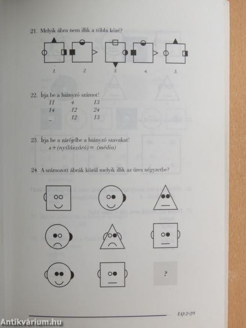 Intelligencia teszt I. Q.